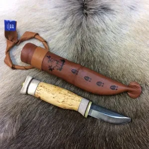 Wood Jewel 23L Kindermesser Rentierhorn stumpfe Spitze