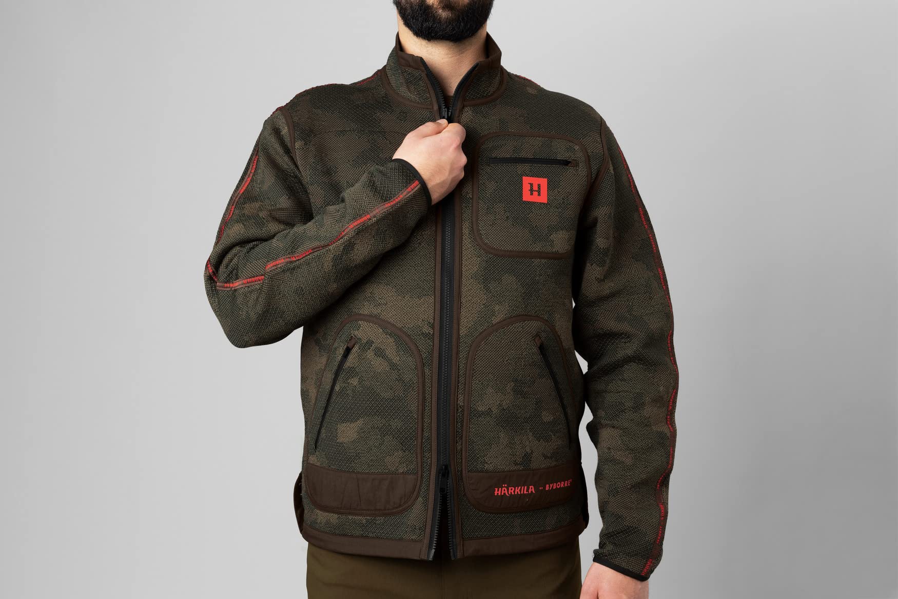 Härkila Kamko Pro Edition Wendejacke Wollmix wetterfest