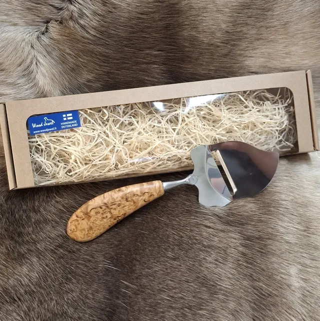 Wood Jewel 40 Liekki Käsehobel Maserbirke Box