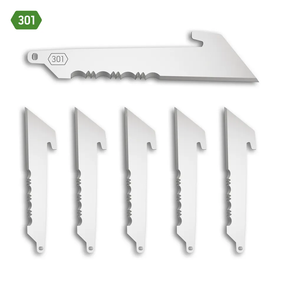 Outdoor Edge Razor 3.0 Ersatzklingen 6 Stück teilgezahnt