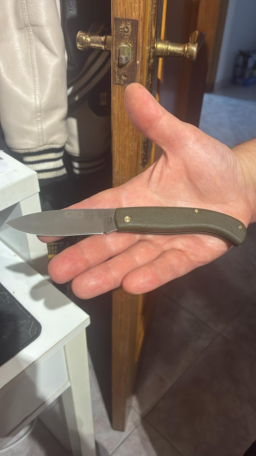 Joker NV78 Taschenmesser Grünfaser 8 cm Edelstahl