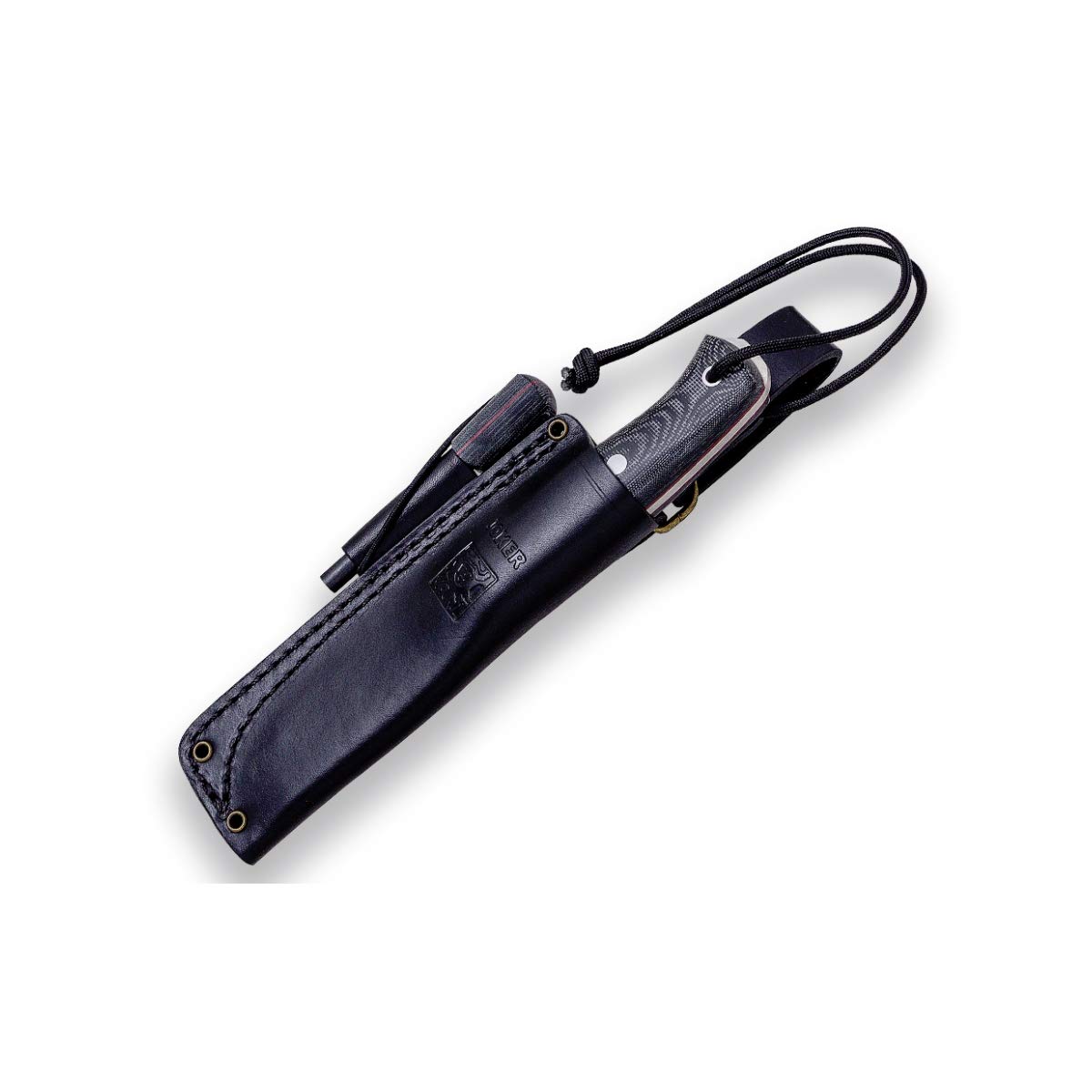 Joker Ember CM122-P Survivalmesser Micarta 10,5 cm mit Feuerstahl