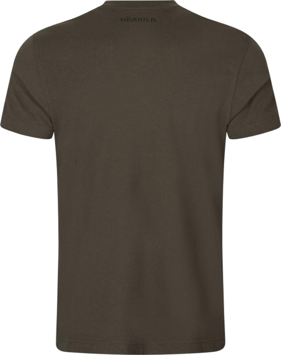 Härkila Instinct S/S T-Shirt Shadow Brown Kurzarm