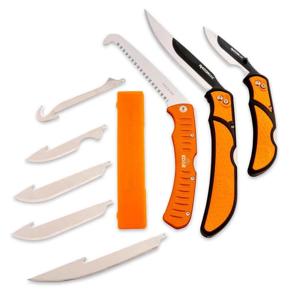 Outdoor Edge RazorGuide Pak Jagdmesser-Set 7 Klingen