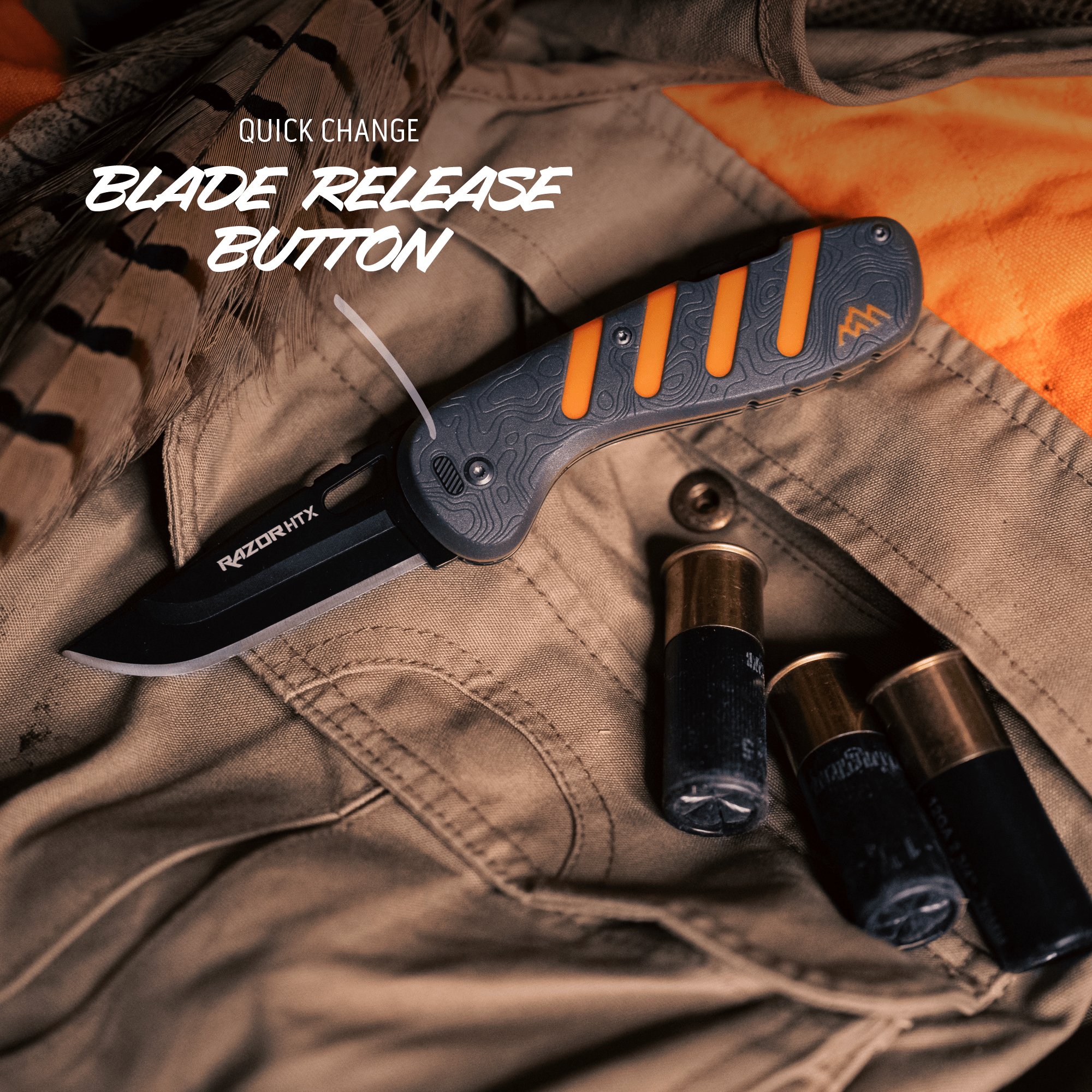 Outdoor Edge Razor HTX Klappmesser 3.0" Wechselklinge