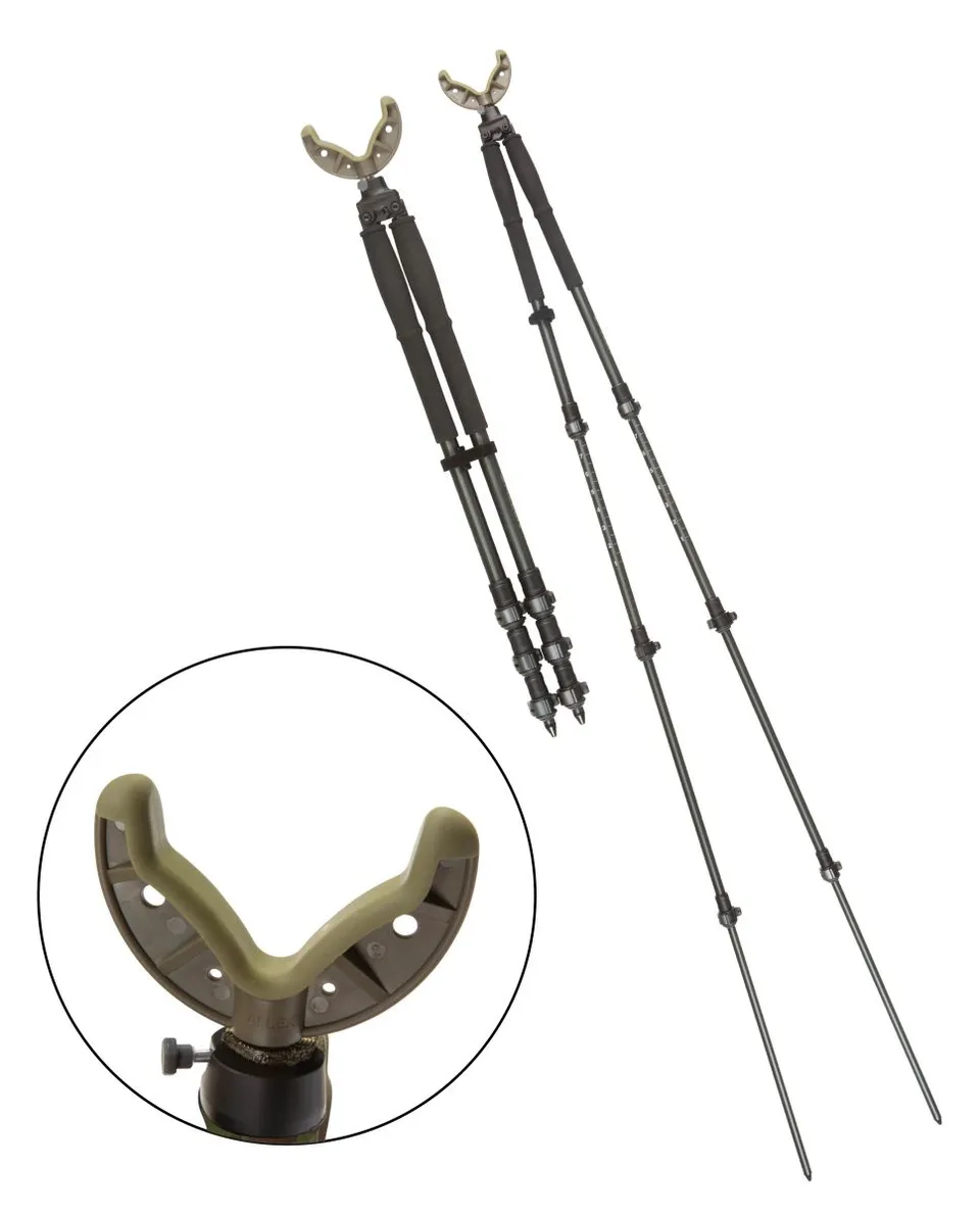 Allen Axial Bipod Zielstock Olive 63-155 cm