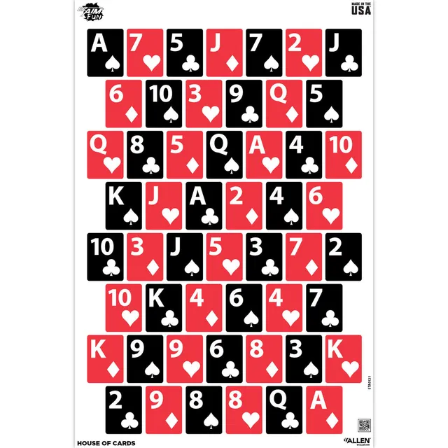 Allen EZ Aim Fun Schießscheiben 30x46cm 8er-Pack Bunt