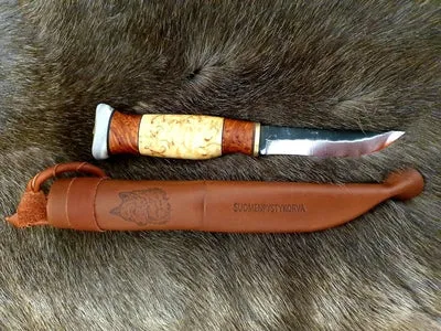 Wood Jewel 23SPK Puukko Finnenspitz 9,5 cm