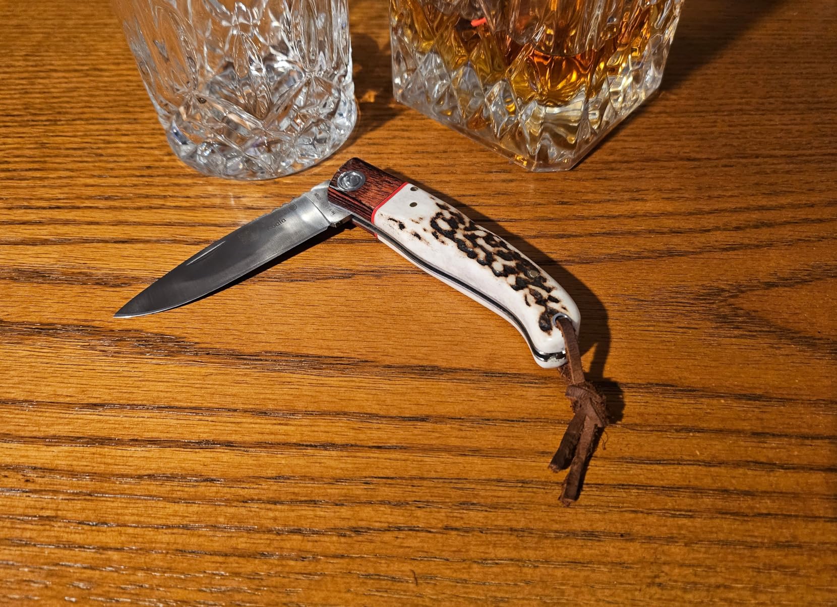 Joker Koala NC125 Taschenmesser 8 cm Hirschhorn