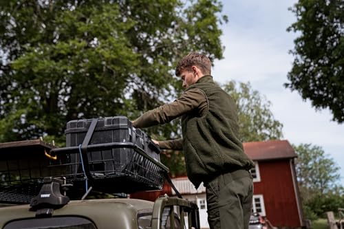 Härkila Fjell Polar Weste Rosin Teddyfleece Brusttasche