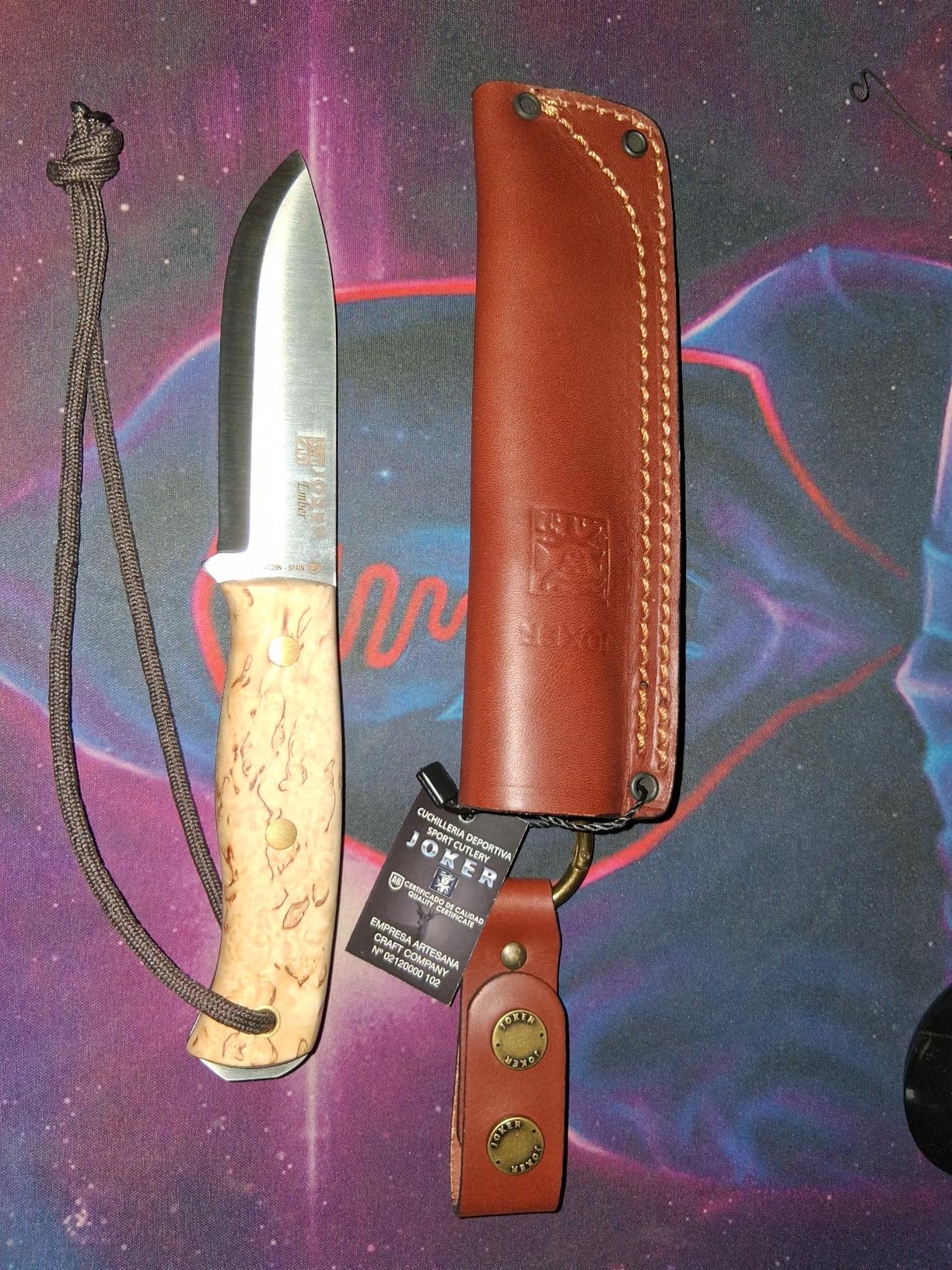 Joker Ember Scandi CL122 Jagdmesser Birke 10,5 cm