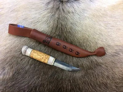 Wood Jewel 23P Pikkupuukko Messer Rentierhorn 5,7 cm