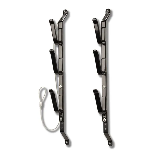 Allen Steel Three Gun Gewehrhalter Auto Heckscheibe schwarz