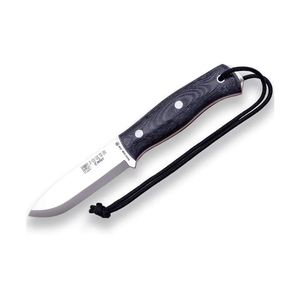 Joker Ember CM122-P Survivalmesser Micarta 10,5 cm mit Feuerstahl