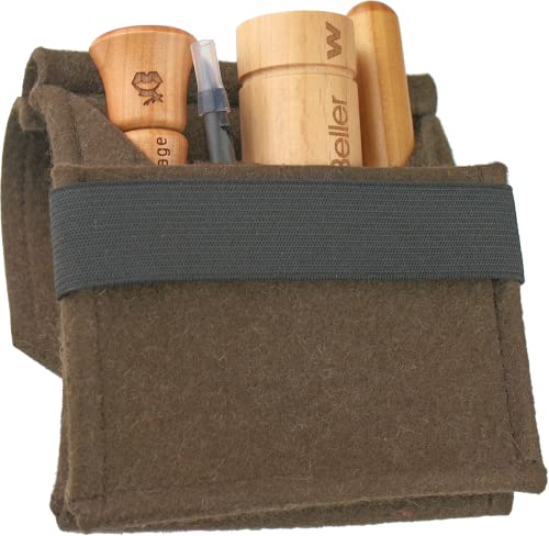 Weisskirchen Fuchsreiz- und Ranzzeitset Lockpfeifen-Set Braun 4-teilig