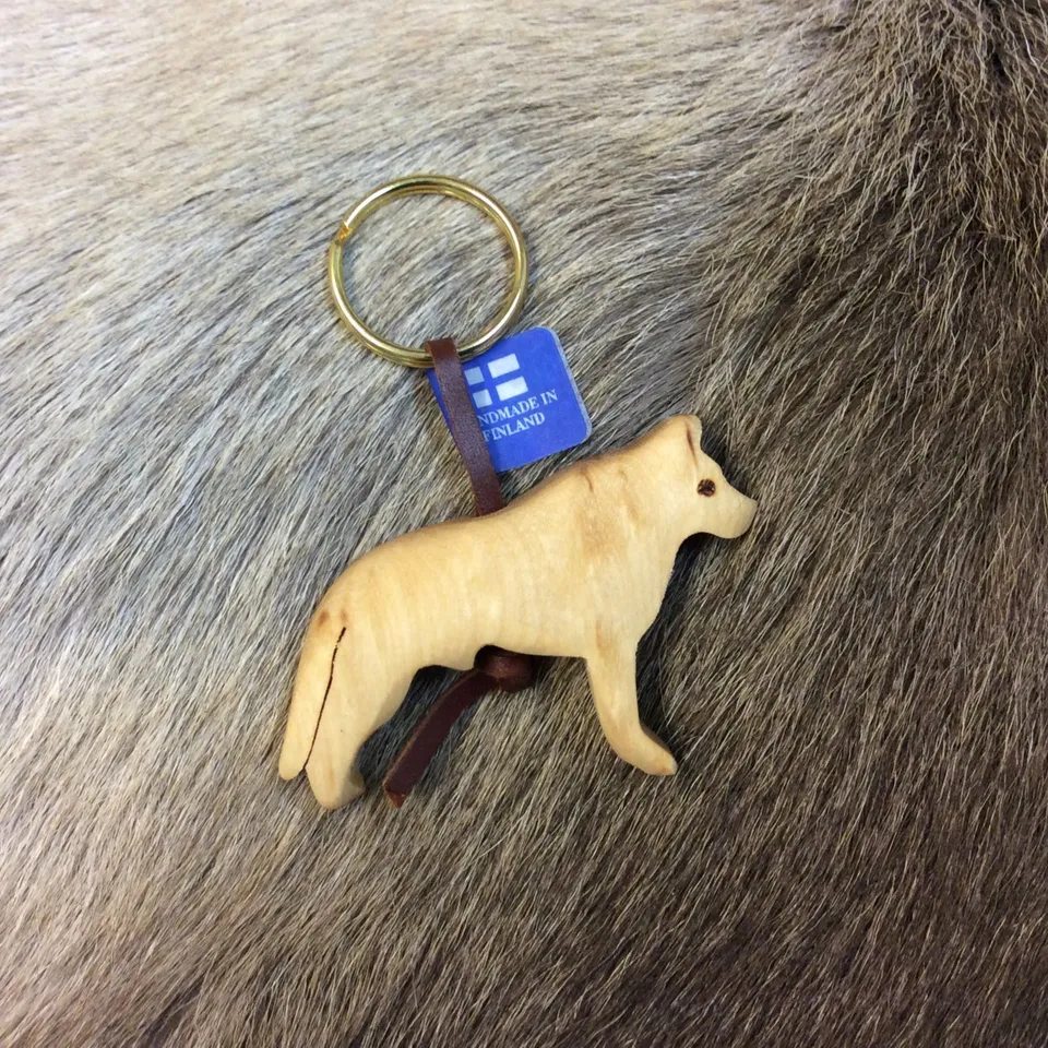 Wood Jewel 370 Schlüsselanhänger Schäferhund Holz