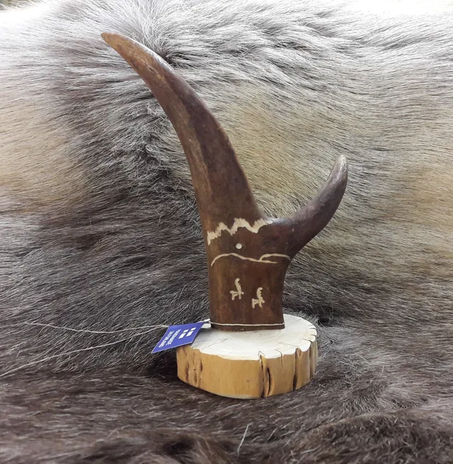 Wood Jewel 800S Hornfigur Lappland Hornholz