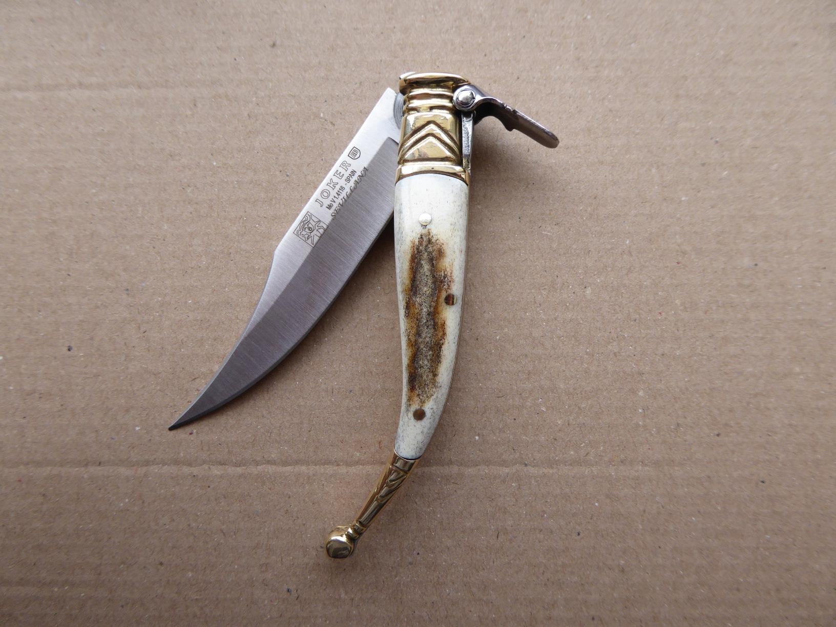 Joker Sevillana NC02 Taschenmesser Hirschhorn 7,5 cm