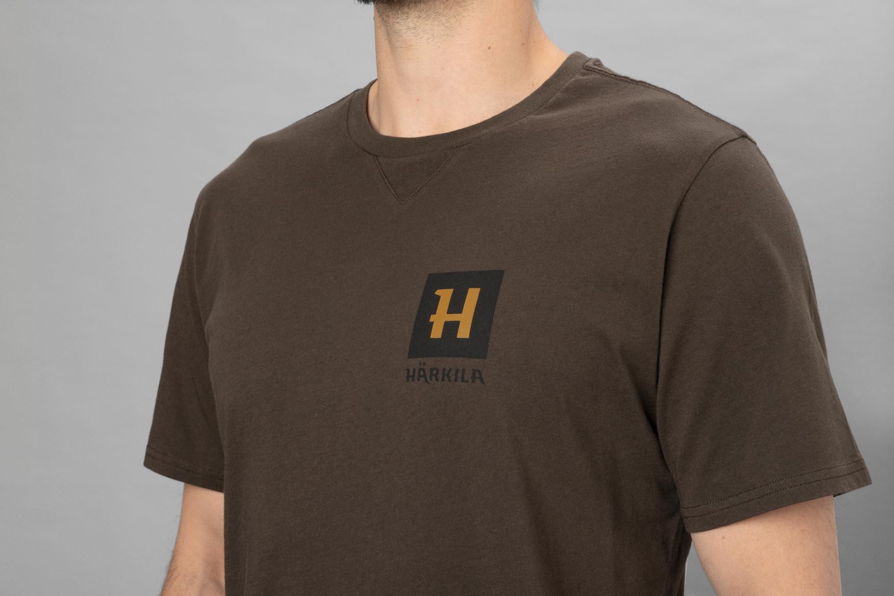 Härkila Gorm Shirt Kurzarm weiche Baumwolle
