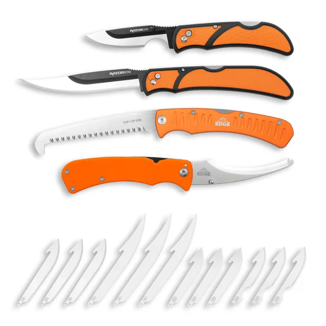 Outdoor Edge RazorGuide Pak Pro Aufbrechset 12 Klingen