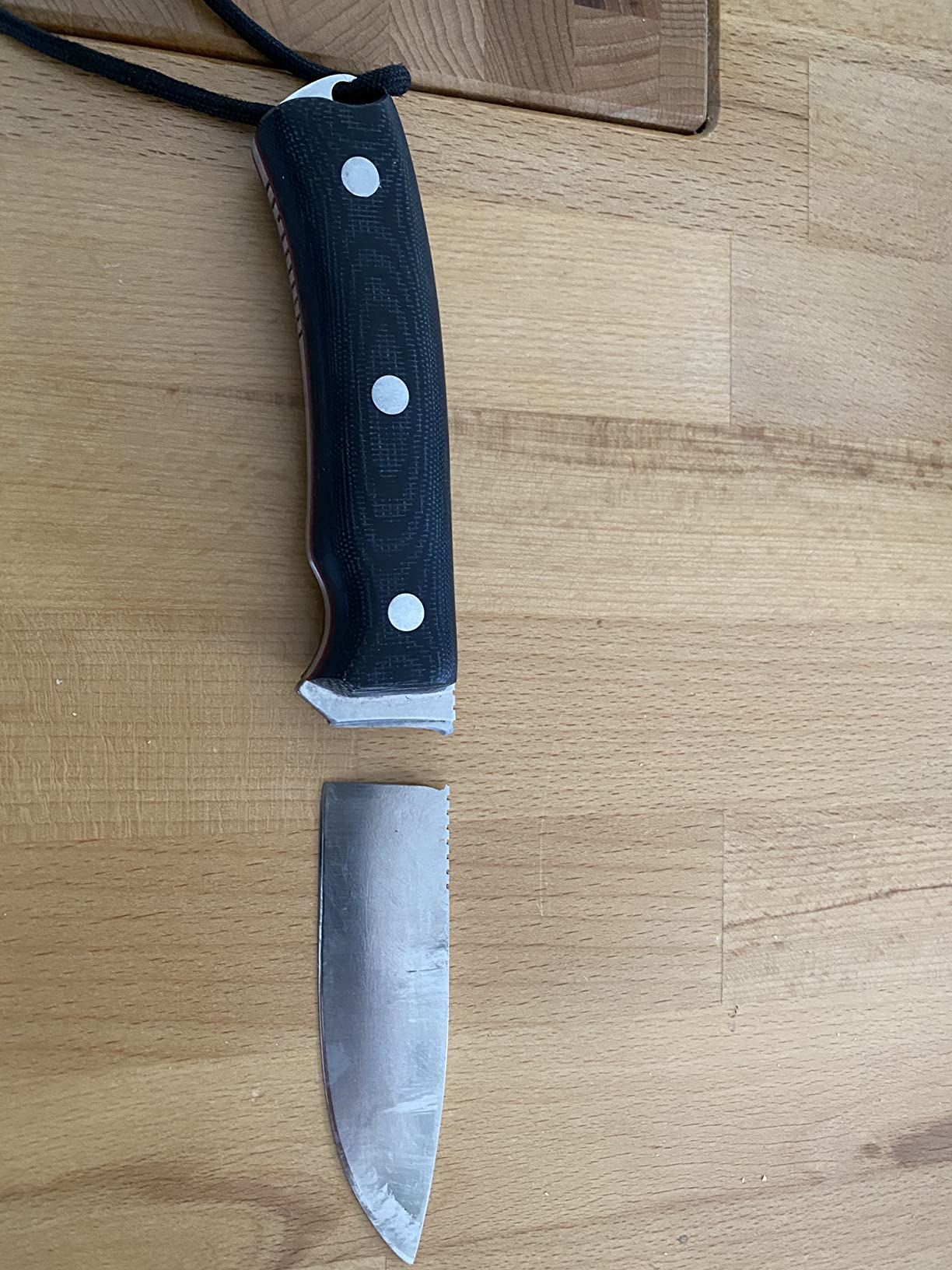 Joker Bushcrafter CM120-P Jagdmesser Micarta N695 10,5cm