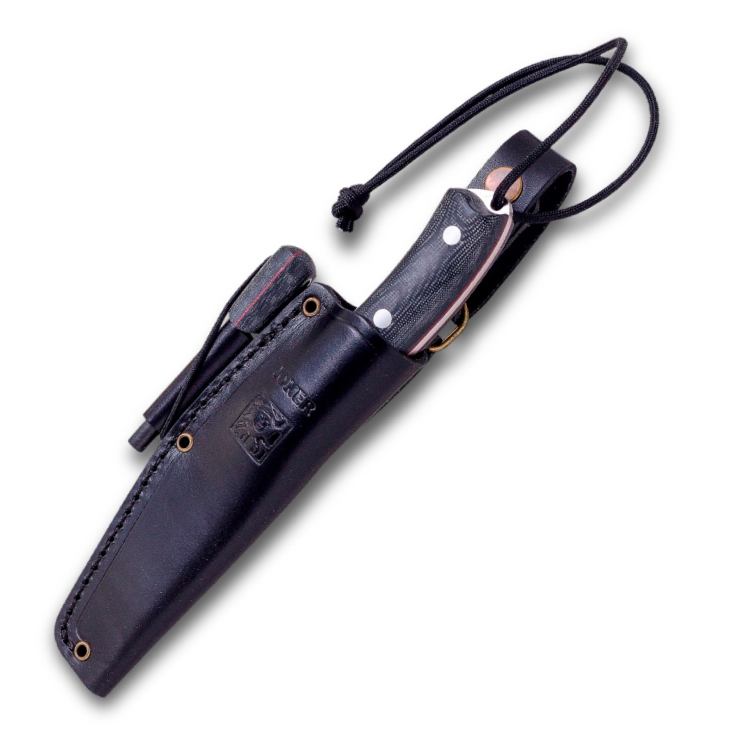 Joker Bushcrafter CM120-P Jagdmesser Micarta N695 10,5cm