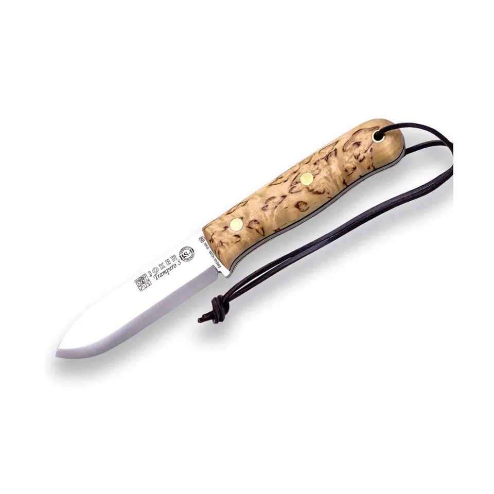 Joker Trampero S CL124 Jagdmesser Maserbirke 10 cm