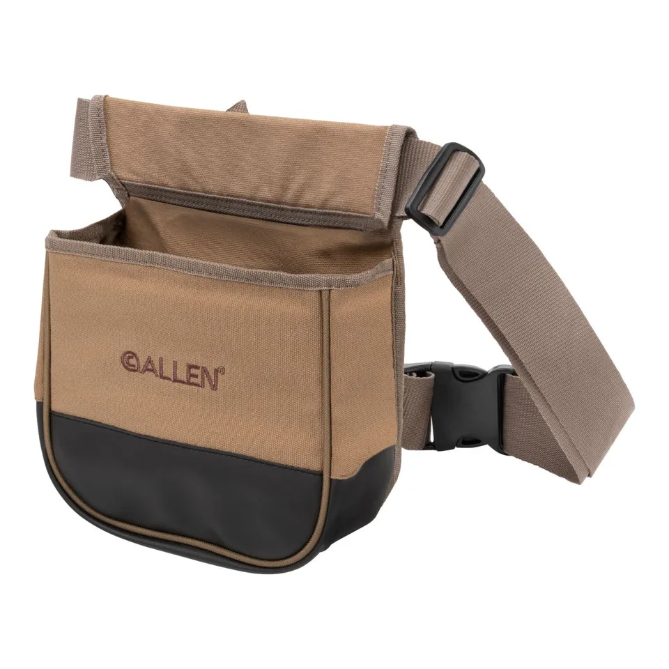 Allen Schrotpatronentasche Canvas Oliv mit Gürtel