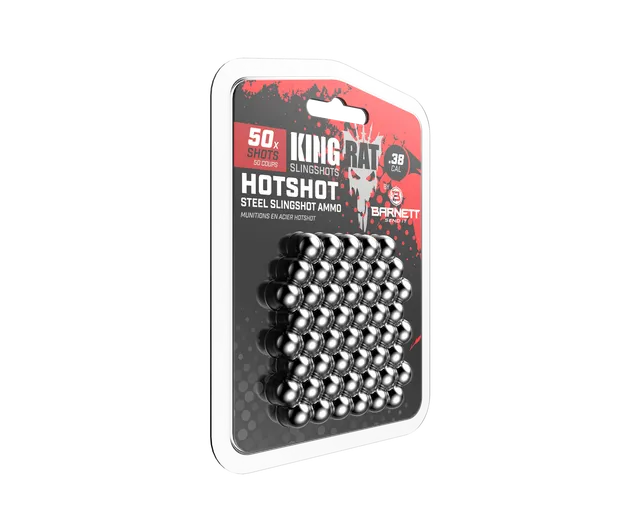 Barnett Stahlkugeln Schleudermunition .38 50er Pack