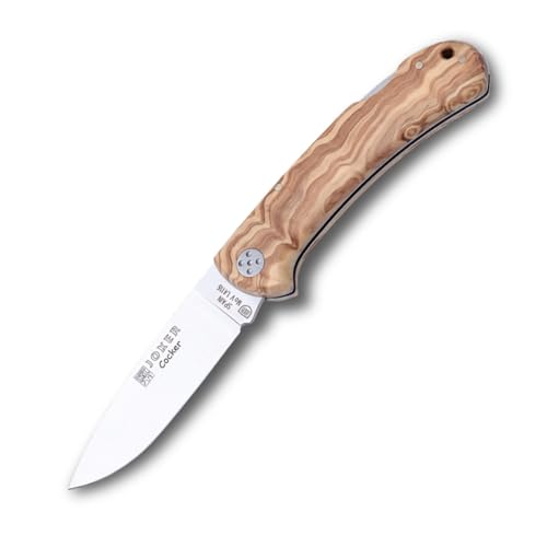 Joker Cocker NO134 Klappmesser 9 cm Olivenholz