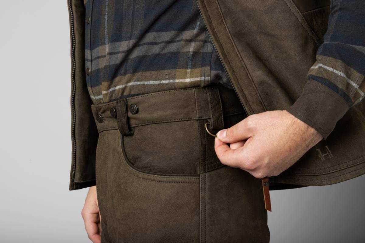 Härkila Pro Hunter Leather Hose Willow Green Leder