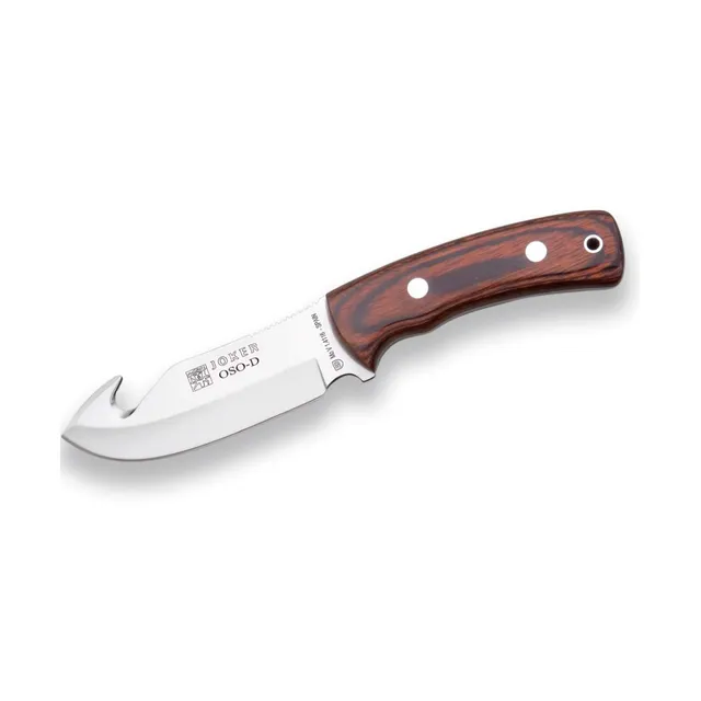 Joker Oso-D CR56 Enthäutungsmesser Holz 11,5 cm