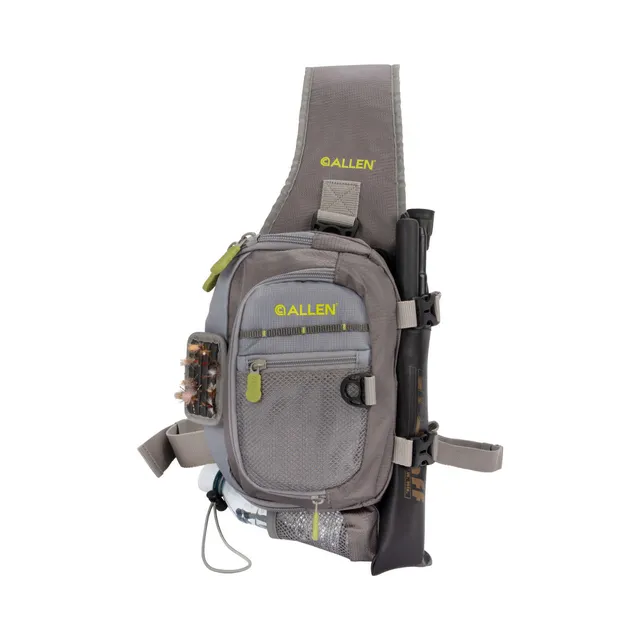 Allen Cedar Creek Sling-Pack Fliegenfischen grün
