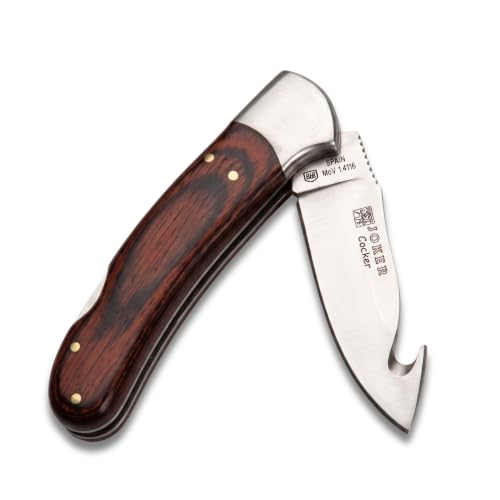 Joker Cocker NR50 Klappmesser Rot 9 cm Häuter