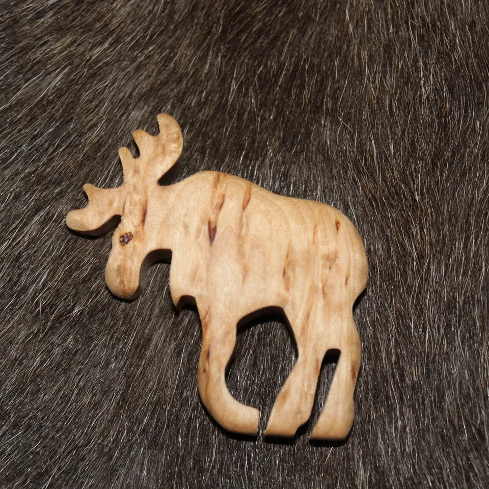 Wood Jewel 28-329 Elch Topfwächter Maserbirke
