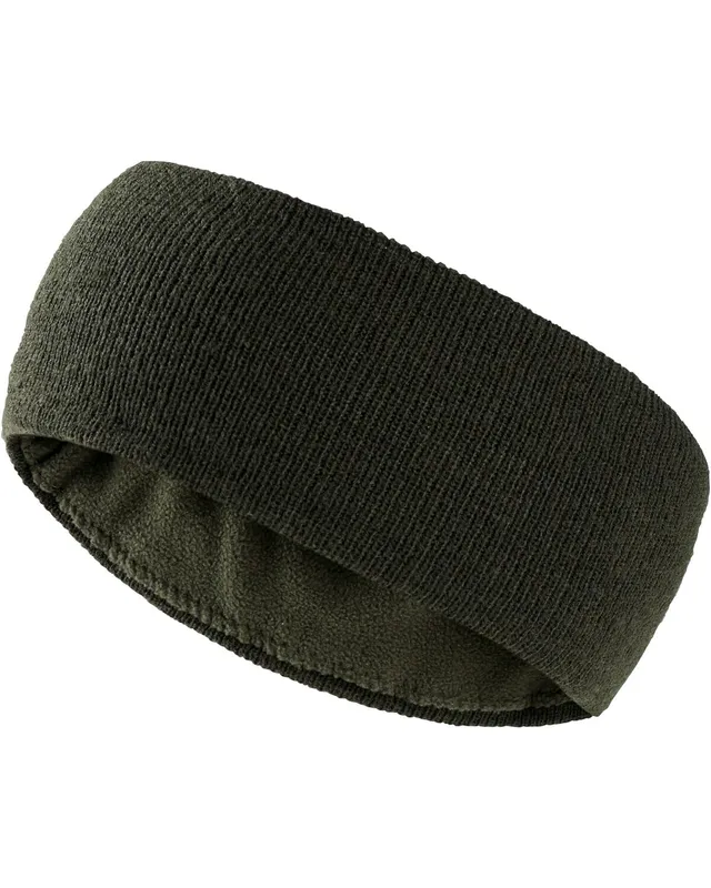 Wald & Forst Stirnband Basic Oliv Fleece Einheitsgröße